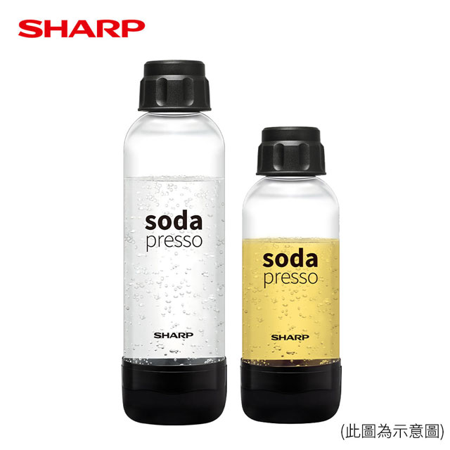 【SHARP夏普】氣泡水機專用耐壓水瓶